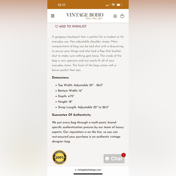 Authentic Louis Vuitton Custom Backpack from Vintage Boho Bags - Picture 10 of 10